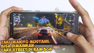 Mustahil Bisa Di Main skrg Performanya Kenceng! Carx Street Ram 3GB Di HP Kentang