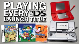 Playing EVERY Nintendo DS Launch Game