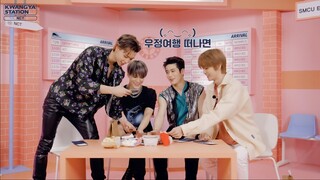 #NCT has arrived @ KWANGYA STATION! 🚂💗｜#쟈니 #재현 #제노 #성찬