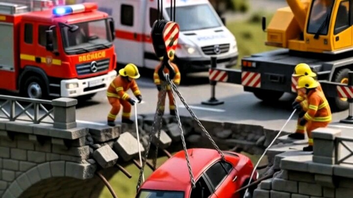 The bridge collapse