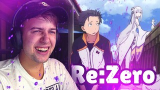 THIS INTRO HOOKED ME!! Re:ZERO Season 1 Episode 1a REACTION | Anime Reaction