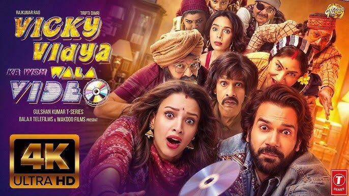 Vicky Vidya Ka Woh Wala Video (2024) Bollywood Hindi(DD5.1-224Kbps) Movie HD 1080p ESub.mkv