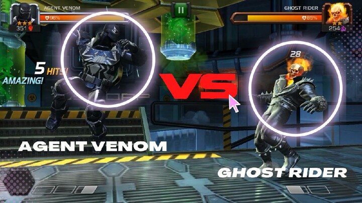 Agent Venom VS. Ghost Rider | MARVEL CONTEST OF CHAMPIONS