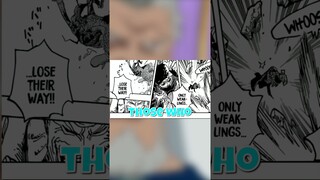 Garp beats down Aokiji in One Piece