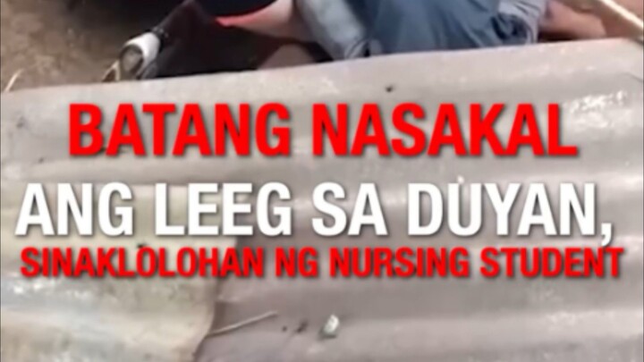 BATANG NASAKAL SA LEEG SA DUYAN