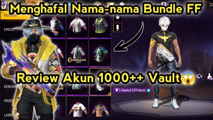 Spill akun 1000+ Vault Part 3