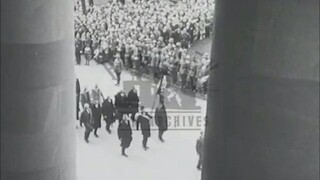 France Return Captured War Banners to Germany, 1920s - Archive Film 1064908