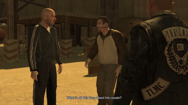 GTAIV mission Roman's Holiday.Kidnapping Niko's cousin Roman [ The Lost and Damned ].