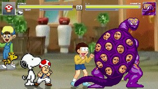 AN Mugen Request #1823: Toad, Snoopy, Nobita Nobi VS Jinmen