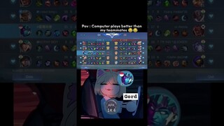 teamates❌Afk✅ #mlbb #philippines #memes #ads