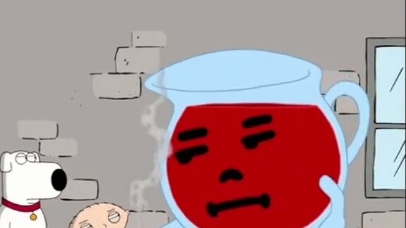 Kool-aid guy's job