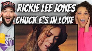 LOVE IT!| FIRST TIME HEARING Rickie Lee Jones -  Chuck E's In Love REACTION