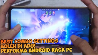 Asli Gada Lag Sama Sekali! Android Rasa PC Genshin Impact Rata Kanan 60FPS
