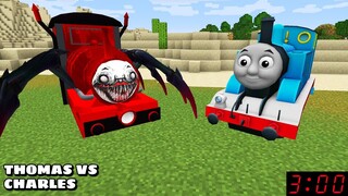 THOMAS TRAIN VS CHOO CHOO CHARLES in Minecraft - Gameplay - Coffin Meme