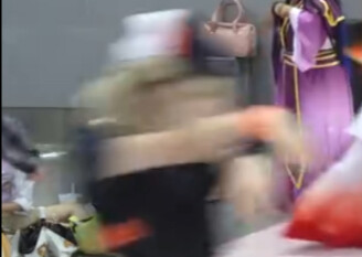 A hamster was punished for speeding and sprinting byw