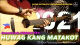 Huwag Kang Matakot female key Eraserheads Instrumental guitar karaoke cover with lyrics