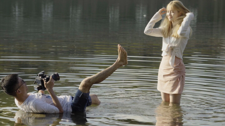 Cảm giác quay phim với cô gái dưới nước là như thế nào?