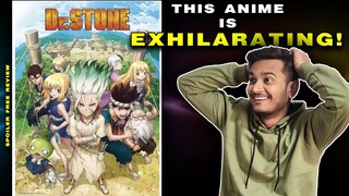 Dr. stone review in hindi | Doctor stone review | Best combo of science and comedy 🤯| Ankit is Freak