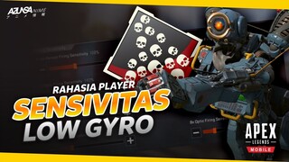 SETTINGAN TERBAIK PLAYER LOW SENS GYRO!?  - Apex Legend Mobile Indonesia