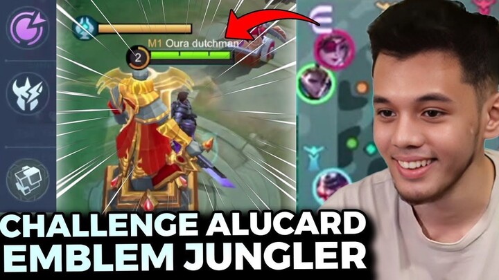 Challenge Alucard di EXP Lane Emblem Jungler!! Emblem ngawur gak ngaruh!! - Mobi