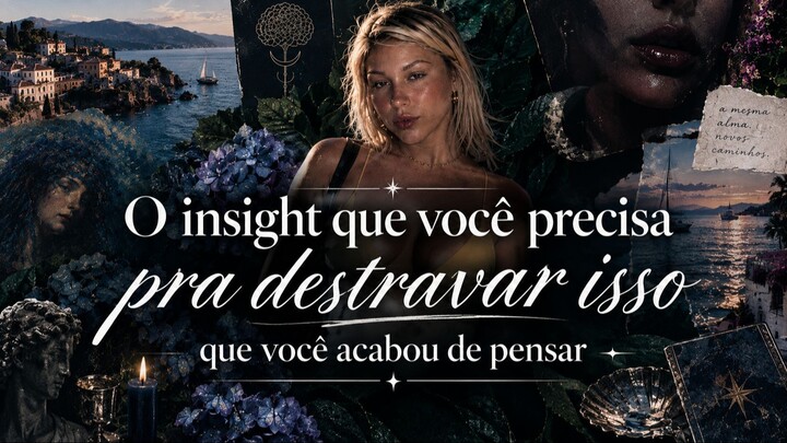 O INSIGHT QUE VOCÊ PRECISA PRA ISSO QUE ACABOU DE PENSAR