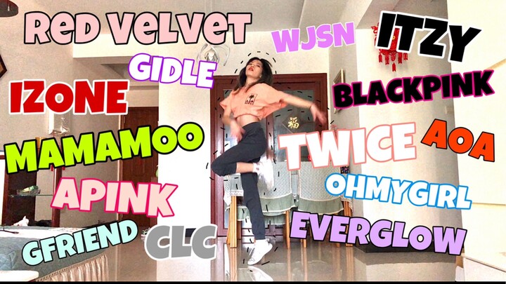 【Little Sheep】25 hottest kpop girl group dance covers in 2019＊Fulfilling a girl group dream hahaha＊