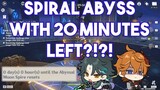 Trying to beat Spiral Abyss 20 minutes before it resets ft. Xiao/Childe Carry (Genshin Impact)