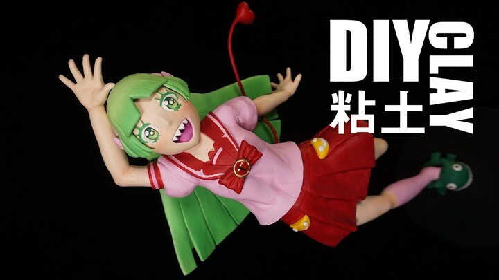(Welcome to Demon School! Iruma-kun ) Sculpting making figure  -   Valac Clara ウァラク・クララ｜Polymer Clay