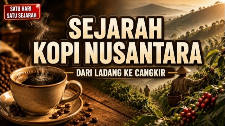 “Sejarah Kopi Nusantara: Dari Ladang ke Cangkir”