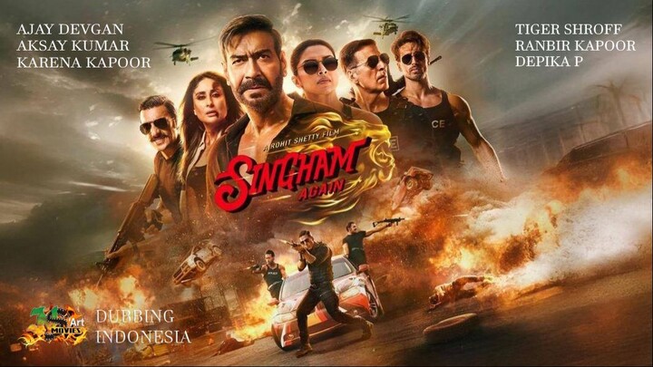 SINGHAM AGAIN HD Dubbing Indonesia - Ajay Dvgan, Kareena Kapoor