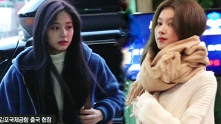 【TWICE】机场出境前往日本参加红白歌会~Sana生日快乐啊！