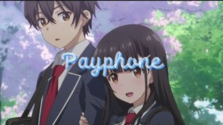 Mizuto x Yume | My Stepmom's Daughter is my Ex - Payphone [Edit/AMV]