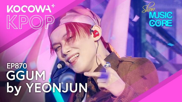 YEONJUN - Ggum  | Show! Music Core EP870 | KOCOWA+