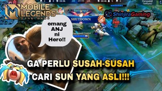 TINGGAL TAP2 GAES!!PAKAI HERO INI JIKA KALIAN MALES KETEMU SUN👍