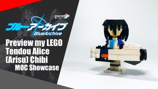 Preview my LEGO Blue Archive Tendou Alice (Arisu) Chibi | Somchai Ud