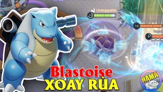 Pokemon UNITE - KHI DEFENCE GÁNH TEAM 11 MẠNG MVP BLASTOISE