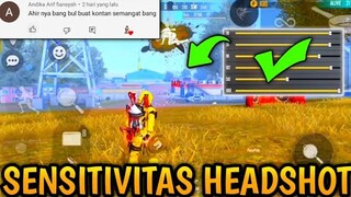 100% HEADSHOT❗SENSITIVITAS HEADSHOT TERBARU UPDATE 2022 || WORK ALL DEVICE ⚙️ AUTO HEADSHOT 🎯