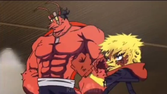 [ Jujutsu Kaisen ] Tiger stick baby and Todo shrimp king team up to fight against real fish