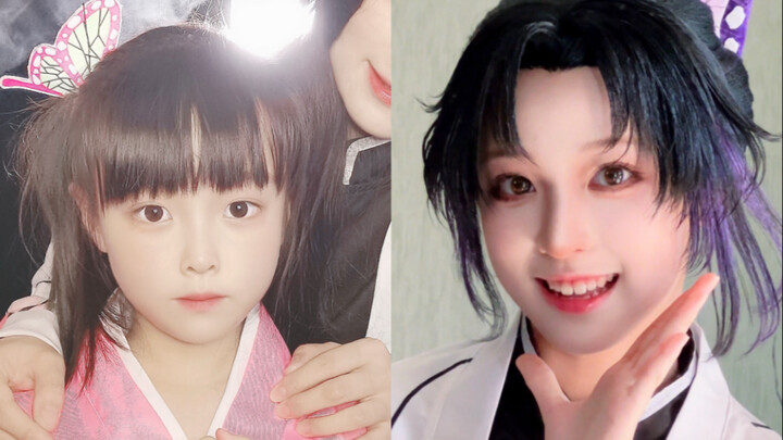 A 5-year-old cosplaying as Chanel, and by 11 she's ready to cosplay Tsuyuri Kanao!
