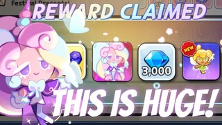 CLAIM Huge REWARDS in CRK For Cream Unicorn Cookie!