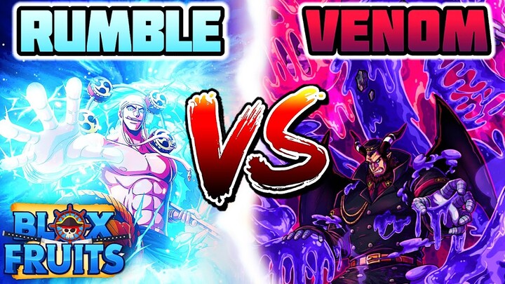 (INTENSE!!) ⛈️Rumble Vs Venom - Blox Fruits