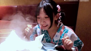 What happens when you take a cute girl to eat 3000 yuan worth of king crab?!