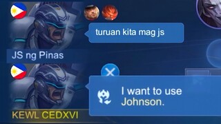 PRANK NOOB JOHNSON! (Then showing my real winrate. 😂)