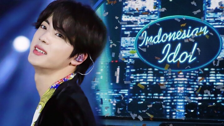 Wow! Inilah Penampilan Pria Yang Terlahir Tampan Sedunia, Kim Seokjin | PARODI INDONESIAN IDOL