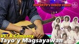 Tayo'y Magsayawan VST and Company Instrumental guitar karaoke cover with lyrics