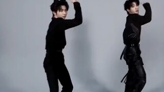 祺鑫｜起猛了...看到家风年一起跳舞了...