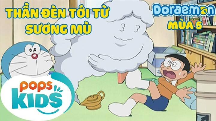 [S5] Doraemon - Tập 214 - Thần Đèn Tới Từ Sương Mù,Tất Niên Trên Giấy Dán Tường-Hoạt Hình Tiếng Việt