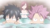 Natsu and Gray fighting each other and they saw Erza cry🥺