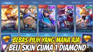 BEBAS BELI SKIN DI SHOP CUMA 1 DIAMOND ! EFEK RECALL JUGA 1 DIAMOND