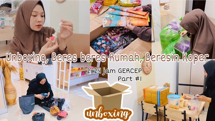 Bersih bersih Rumah Yang Super Berantakan Sekali 🌻 Unboxing Paket Faedah 🌻 Persiapan Yasinan Rutin